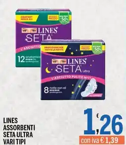 Gruppo Pascar Lines assorbenti seta ultra offerta