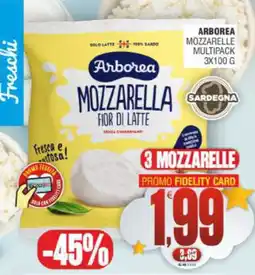 Vicino a te supermercati Arborea Mozzarella Fior di Latte offerta