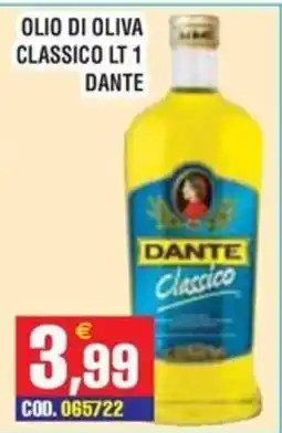 Immenso Cash Olio di oliva classico Dante offerta