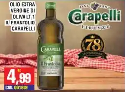 Immenso Cash Olio extra vergine di oliva Il Frantolio Carapelli offerta
