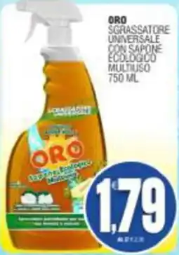 Vicino a te supermercati Oro sgrassatore universale con sapone ecologico multiuso offerta