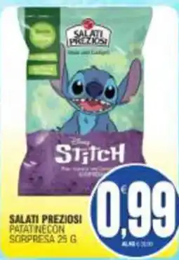 Vicino a te supermercati Salati Preziosi patatine con sorpresa offerta