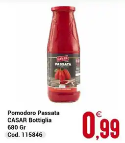 Centro Cash Pomodoro Passata CASAR Bottiglia offerta