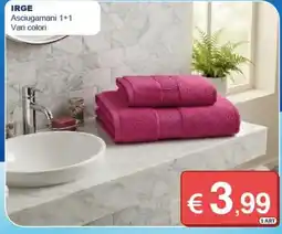 Mister Risparmio IRGE Asciugamani offerta