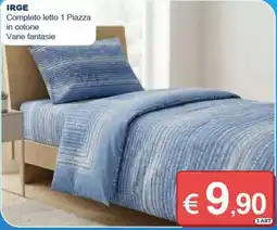 Mister Risparmio IRGE Completo letto 1 Piazza offerta