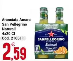 Centro Cash Aranciata Amara San Pellegrino Naturali offerta