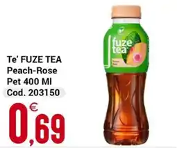 Centro Cash Te' FUZE TEA Peach-Rose offerta