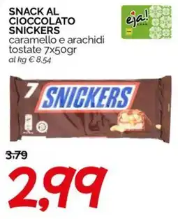 Hardis Snack al cioccolato Snickers offerta