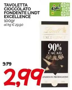 Hardis Tavoletta cioccolato fondente Lindt Excellence offerta