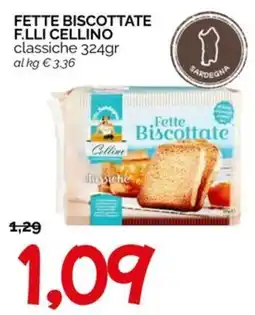 Hardis Fette biscottate F.LLI Cellino classiche offerta