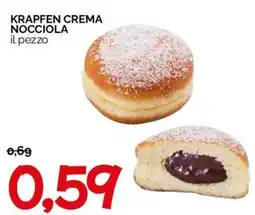 Hardis Krapfen crema nocciola offerta