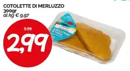 Hardis Cotolette di merluzzo offerta