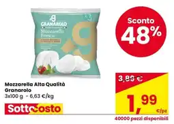 Despar Mozzarella Fresca Granarolo offerta