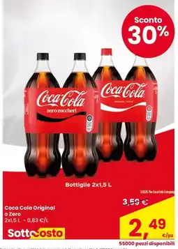Despar Coca Cola Original o Zero offerta