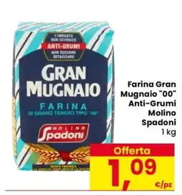 Despar Farina Gran Mugnaio 00 Anti-Grumi Molino Spadoni offerta