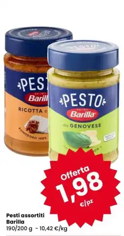 Despar Pesti assortiti Barilla offerta