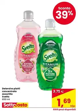 Despar Detersivo piatti concentrato assortito Svelto offerta