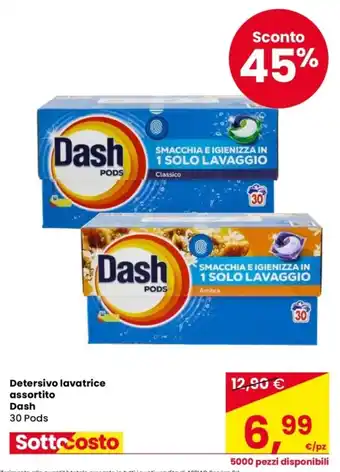 Detersivo lavatrice assortito Dash