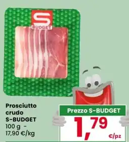 Despar Prosciutto crudo S-BUDGET offerta