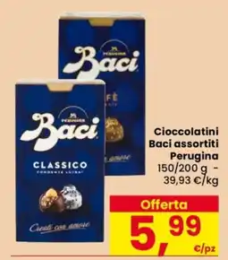 Despar Cioccolatini Baci assortiti Perugina offerta