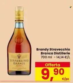 Despar Brandy Stravecchio Branca offerta