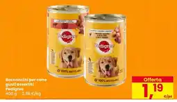 Despar Bocconcini per cane gusti assortiti Pedigree offerta