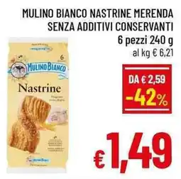 A&O Mulino Bianco Nastrine offerta