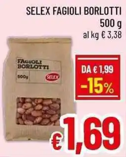 A&O Fagioli borlotti Selex offerta