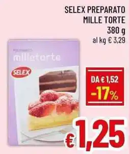 A&O SELEX Mille torte offerta
