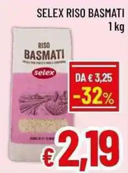 A&O Riso basmati Selex offerta
