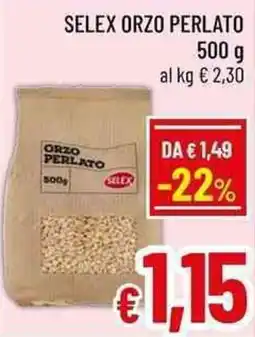 A&O Selex orzo perlato offerta