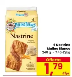 Despar Nastrine Mulino Bianco offerta