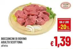 A&O Bocconcini di bovino adulto Scottona offerta