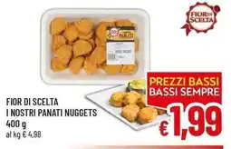 A&O I nostri panati nuggets offerta