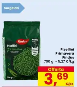 Despar Pisellini Primavera Findus offerta