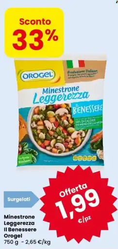 Despar Minestrone Leggerezza Il Benessere Orogel offerta