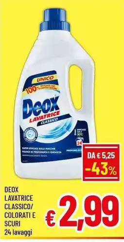 A&O Deox lavatrice classico offerta