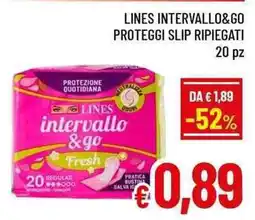 A&O Lines intervallo & go Fresh offerta