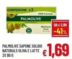 A&O Palmolive sapone solido naturals oliva e latte offerta