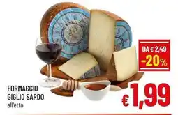 A&O Formaggio Giglio Sardo offerta