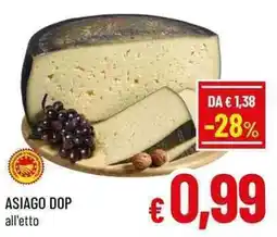 A&O Asiago DOP offerta