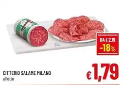 A&O Citterio Salame Milano offerta