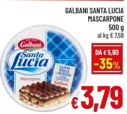 A&O Galbani Santa Lucia Mascarpone offerta