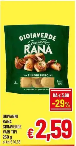 A&O Giovanni Rana Gioia Verde offerta