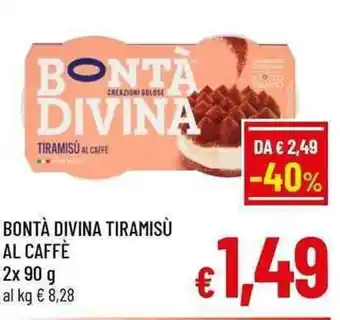 Bontà Divina Tiramisù al Caffè