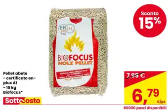 Pellet abete Biofocus