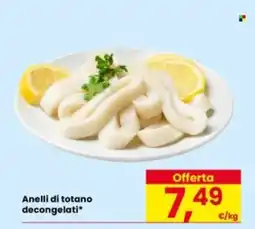 Eurospar Anelli di totano decongelati offerta
