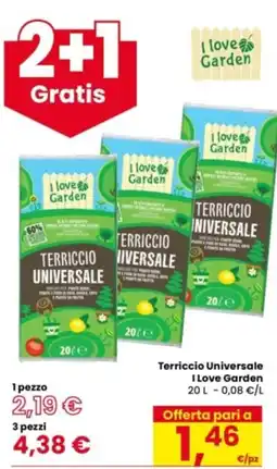 Eurospar Terriccio Universale I Love Garden offerta