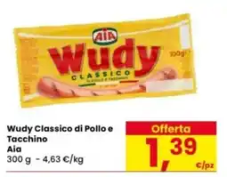 Eurospar Wudy Classico di Pollo e Tacchino Aia offerta