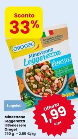 Eurospar Minestrone Leggerezza Il Benessere Orogel offerta